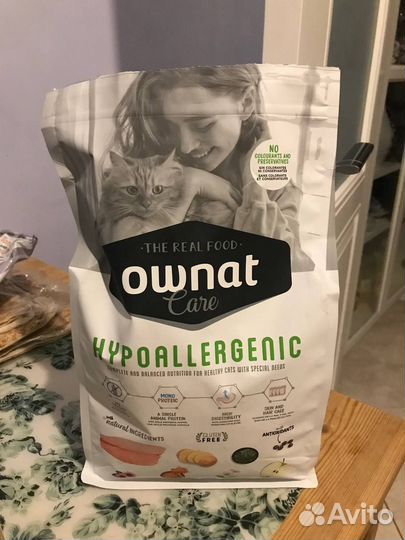 Ownat Adult Care Hypoallergenic Сухой корм