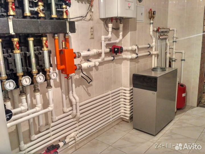Промывка наладка отопления