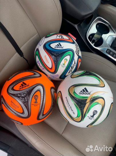 Футбольные мячи adidas brazuca