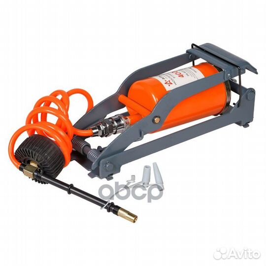 Насос воздушный 400 с съемным манометром (ножно