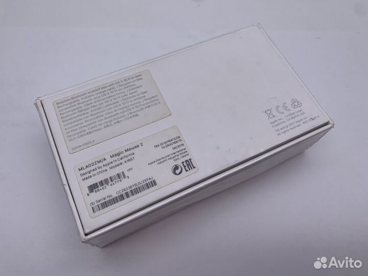 Коробка для apple mouse 2 с документацией