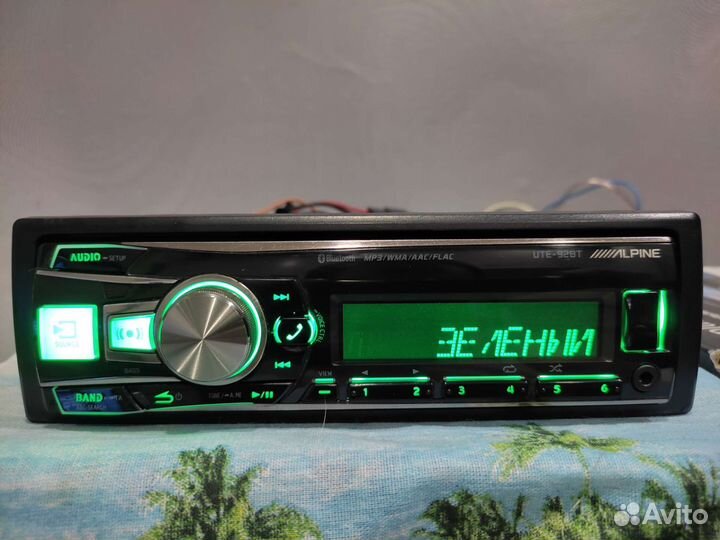 Процессорная Магнитола с блютуз alpine ute 92bt