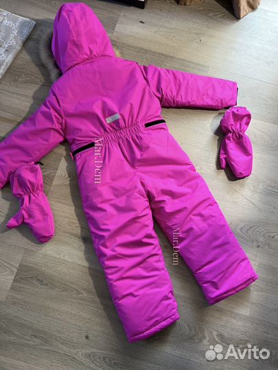 Зимний комбинезон для девочки 134 140 116 122 128