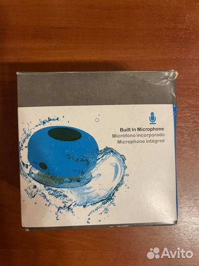 Водонепроницаемая музыкальная колонка для ванной