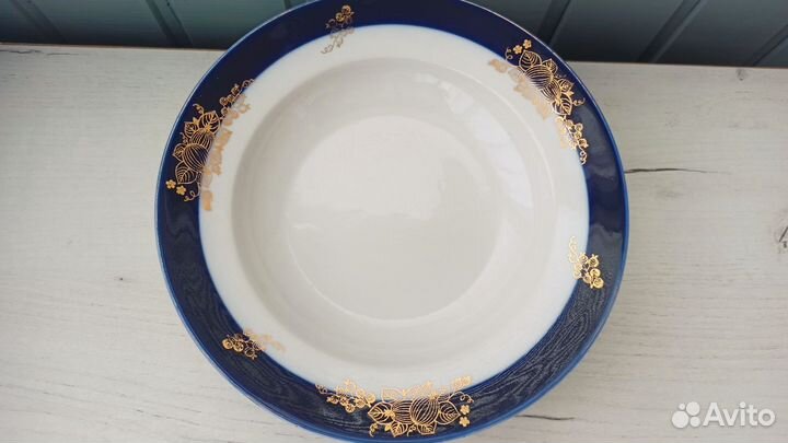 Тарелки дулево СССР кобальт