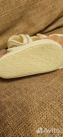 Чешки пинетки на девочку