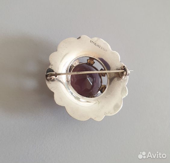 Антикварная брошь
