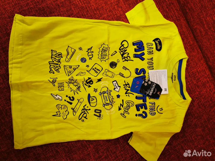 Вещи для мальчика 140 рост (футболка, джинсы)