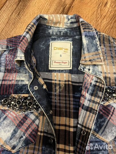 Рубашка джинсовая женская 42-44