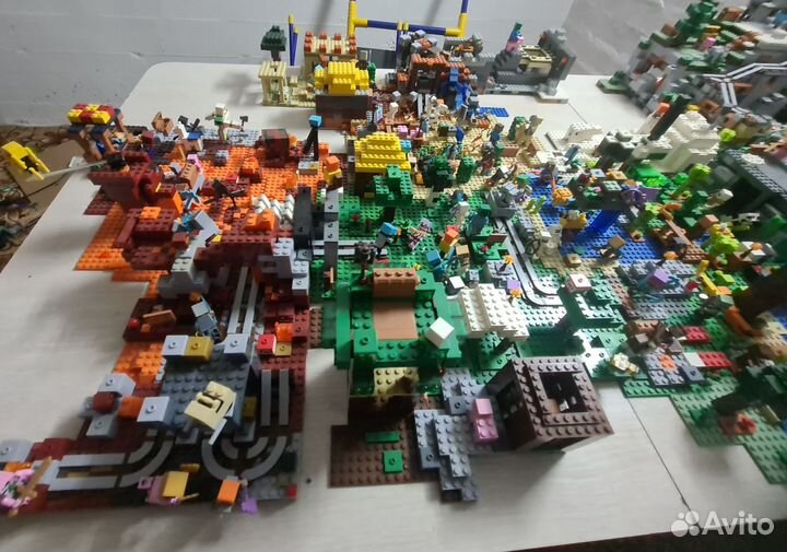 Lego мир Майнкрафт