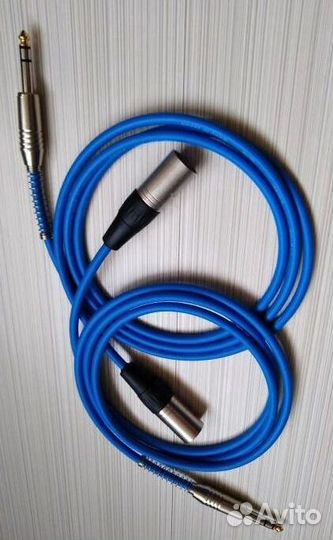 Canare Jack-XLR балансные для студийных мониторов