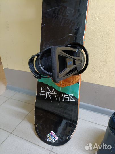 Сноубордический комплект Flow, Burton, DC