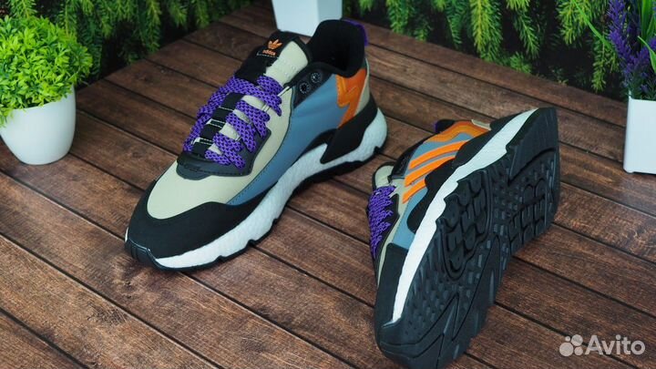 Кроссовки Adidas nite jogger качество люкс