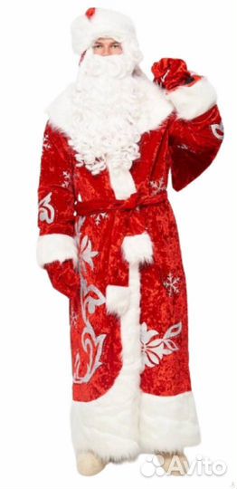 Карнавальный костюм деда мороза и снегурочки