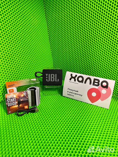 Портативная акустика JBL GO 3, 4.2 Вт, черный