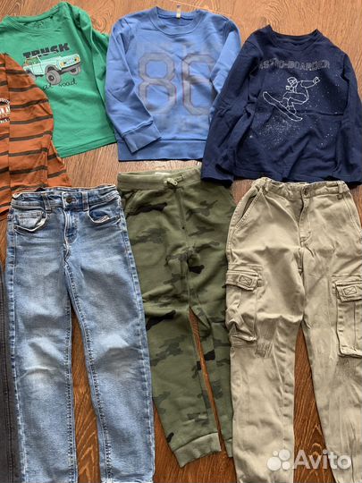 Пакет фирменных вещей для мальчика 116