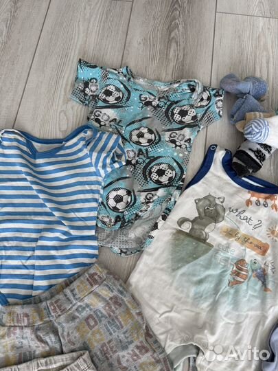 Пакет вещей на мальчика 68-74