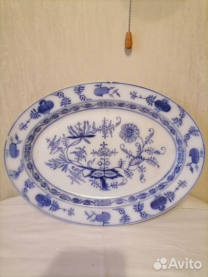 Блюдо Villeroy&Boch серии Dresden, 1984-1909гг