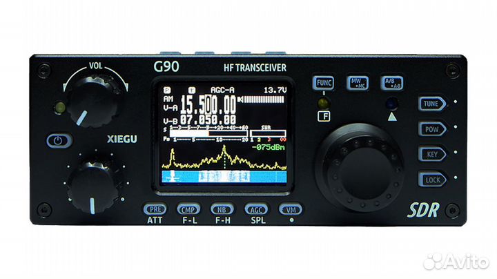 Миниатюрный кв (SDR) трансивер xiegu G90