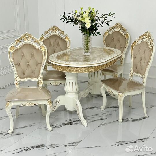 Стол и стулья с доставкой до вашего дома