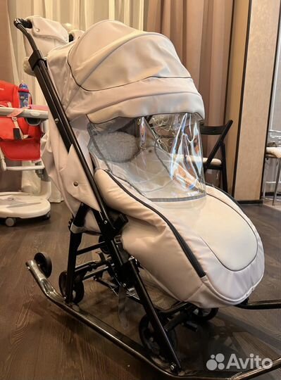 Санки- коляска Pikate delux