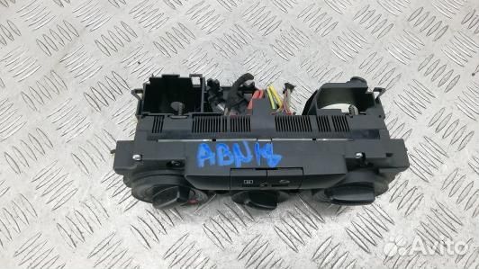 Блок управления печки и климат-контроля skoda octa
