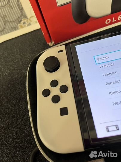Прошитая (+онлайн) Nintendo switch oled 64+128гб