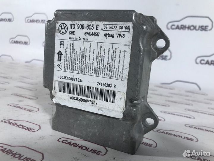 Блок управления аирбаг Volkswagen Touareg