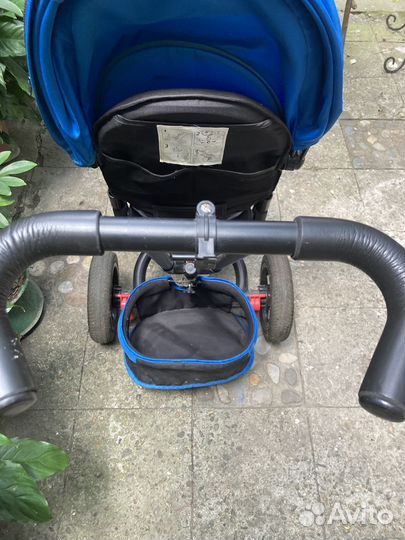 Трехколёсный велосипед-трансформер с ручкой