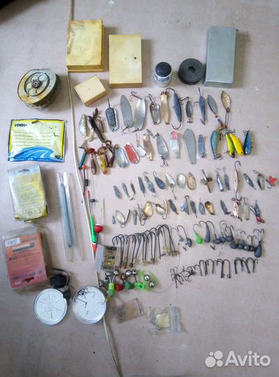 Зимние блесны ручной работы СССР