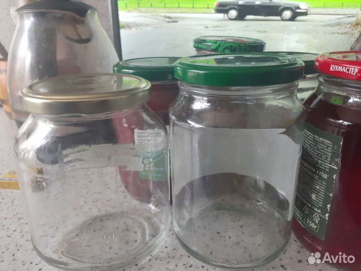 Стеклянные банки 1л,3л