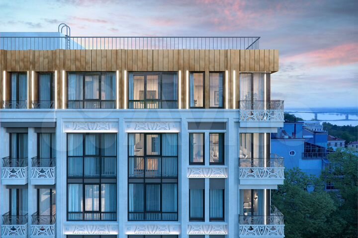 2-к. квартира, 54,7 м², 3/6 эт.