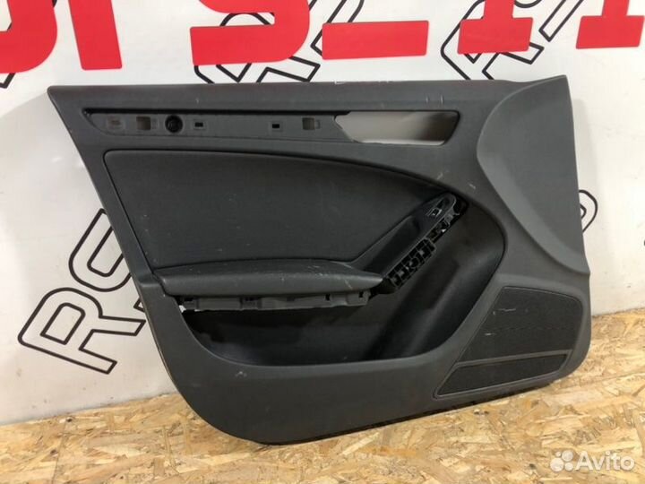 Обшивка двери передняя левая Audi A4 B8 Рестайл