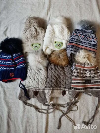 Новые шапки на мальчика