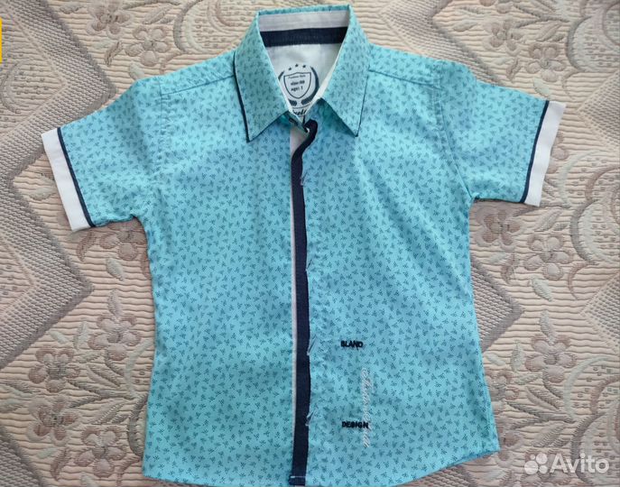 Рубашка на мальчика 80 -86размер