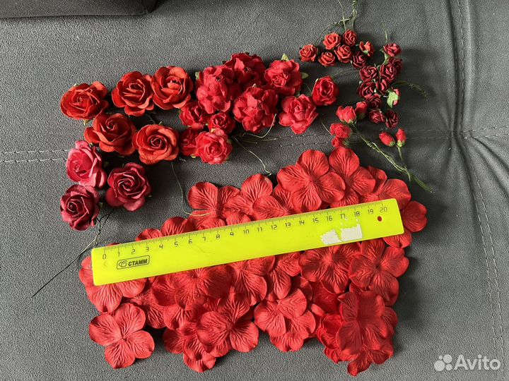 Цветы для скрапбукинга