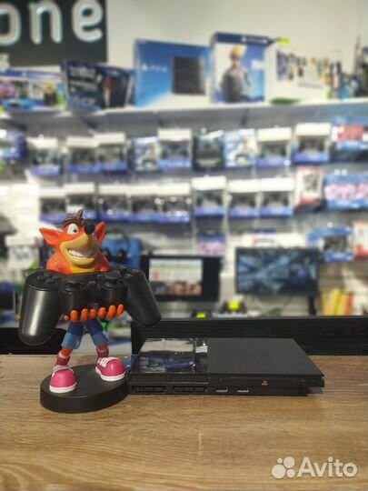 Sony PS2 Slim Black + 5 подарков, на гарантии