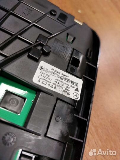 Зеркало пассажира Mercedes S W222 плафон