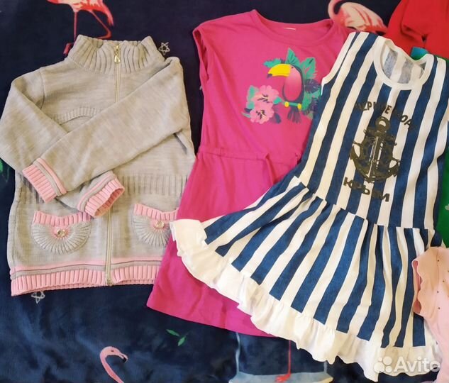 Одежда для девочки пакетом 110 116