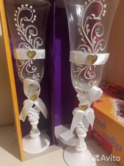 Свадебные бокалы