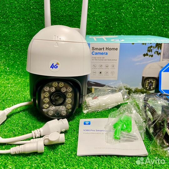 Камера видеонаблюдения уличная с симкартой 4 g