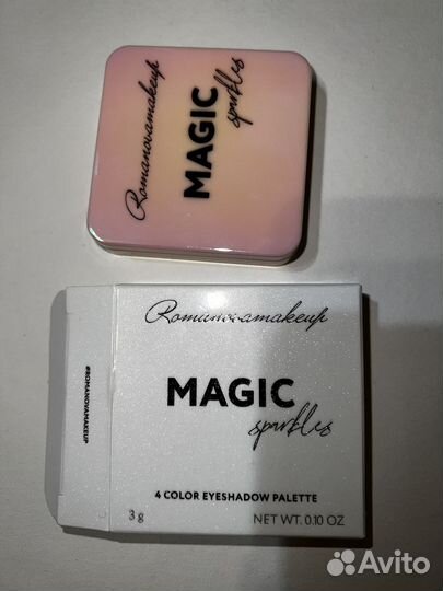 Тени Magic Sparkles Romanovamakeup