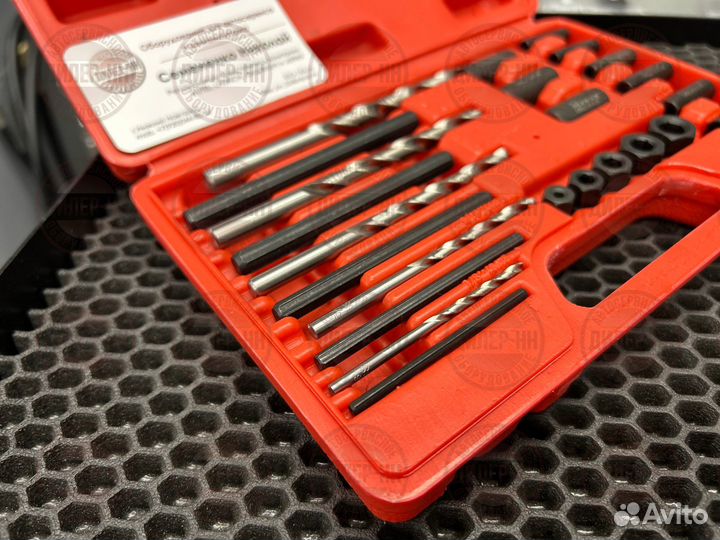 Набор экстракторов резьбы и сверл Эврика ER-86509