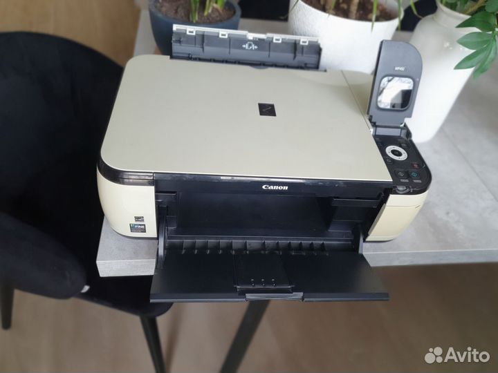 Принтер сканер копир цветной струйный Canon mp 490