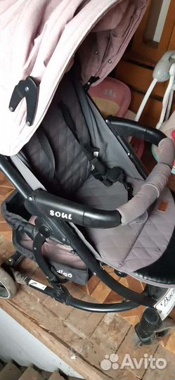 Прогулочная коляска индиго