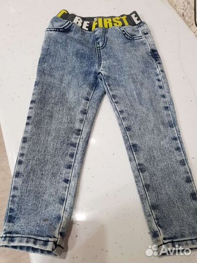 Джинсы для мальчика 92
