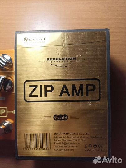 Гитарная педаль эффектов overdrive Joyo R-04