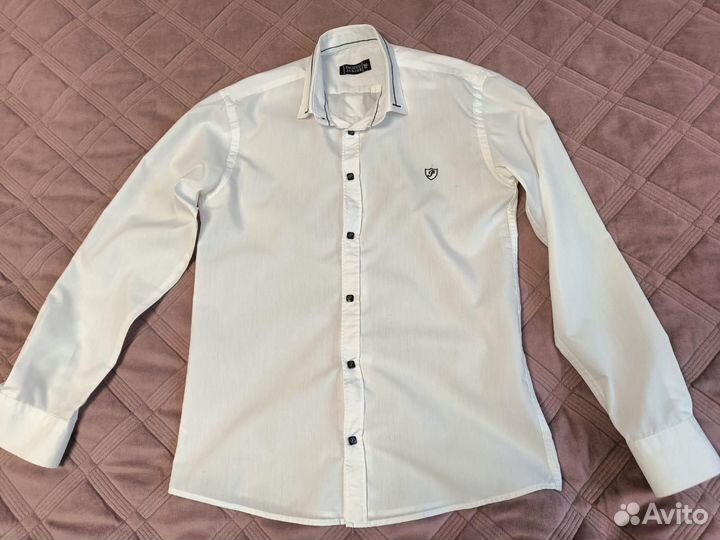 Рубашка школьная pacifico junior на рост 164 см