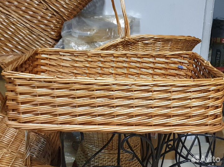 Корзина плетеная