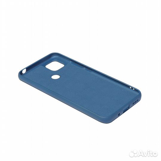 Силиконовый чехол с микрофиброй для Xiaomi Redmi 9